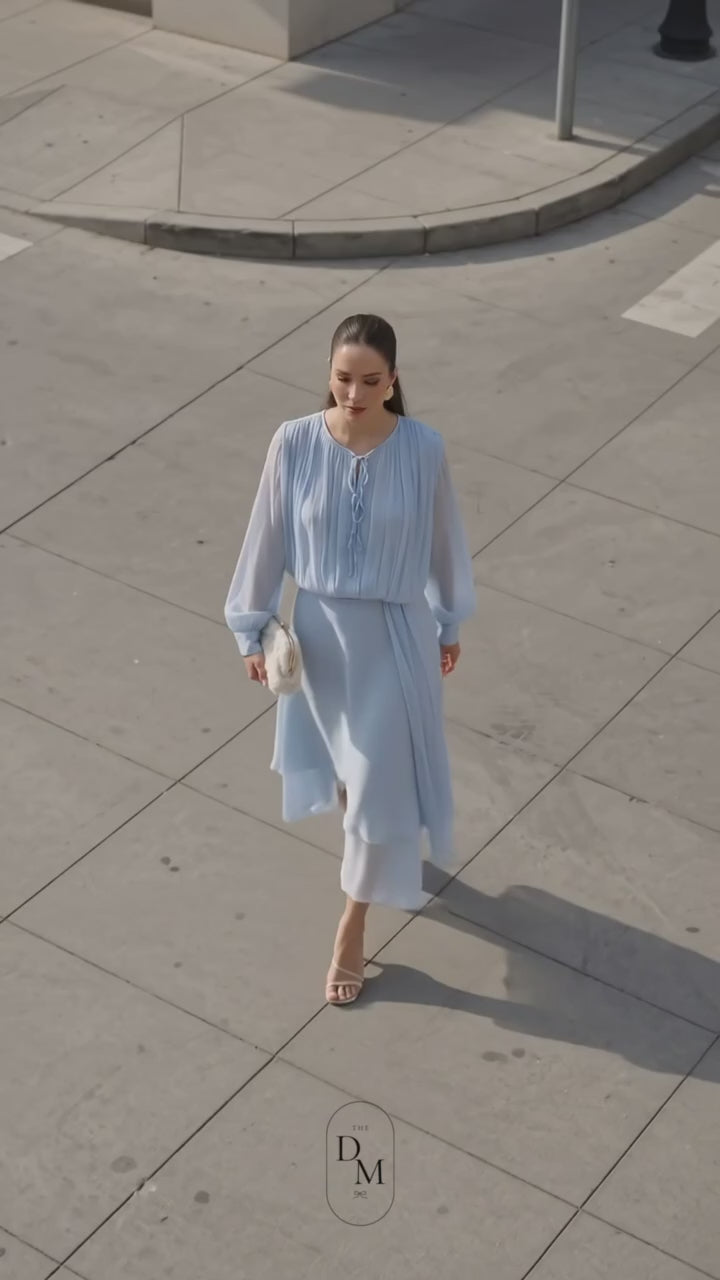 VESTIDO ASIMÉTRICO PEDRA